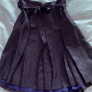 Banana Republic 100% Silk Tie-Waist Skirt